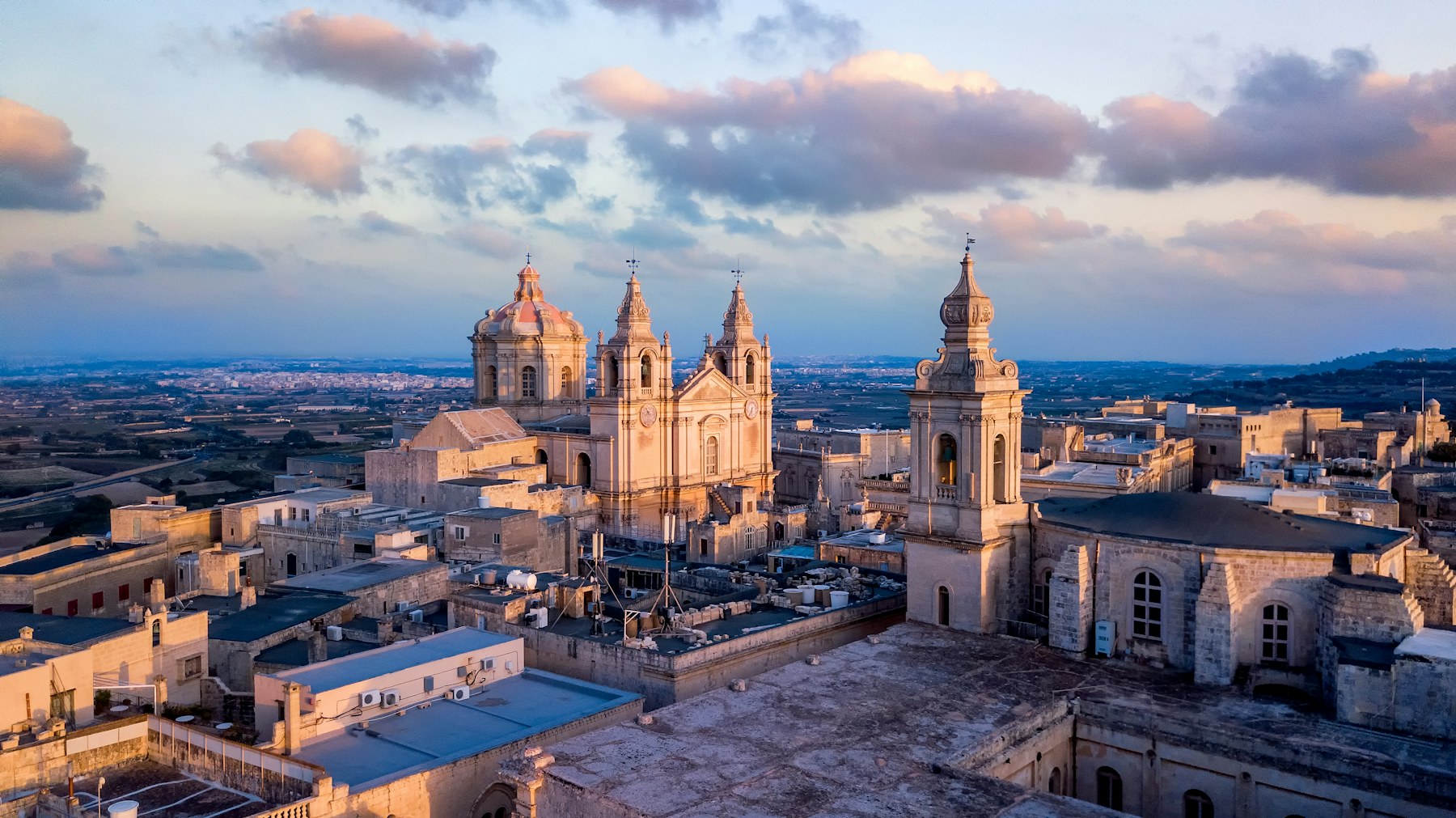 Valletta Grand Harbour and the Knights of St John fortifications on a Malta cultural school trip