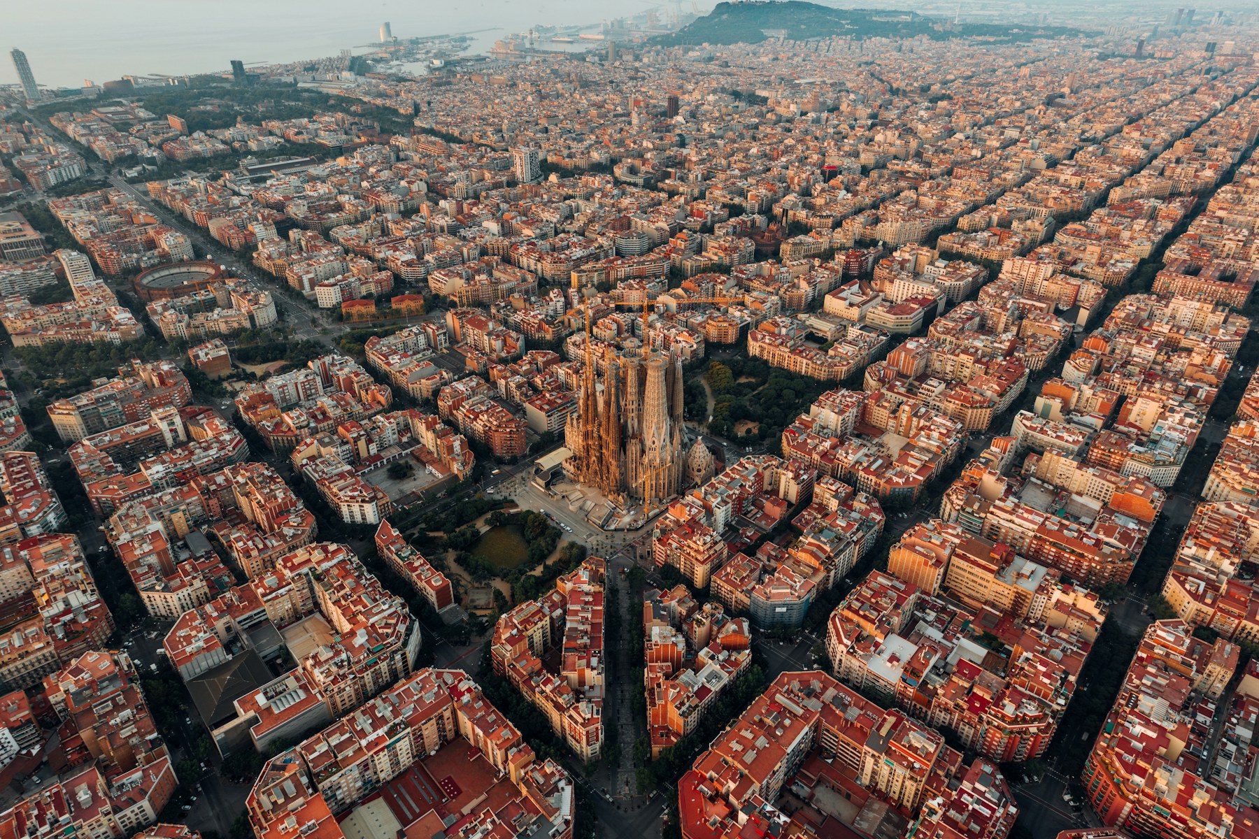 Sagrada Família and the Eixample district on a Barcelona graduation trip