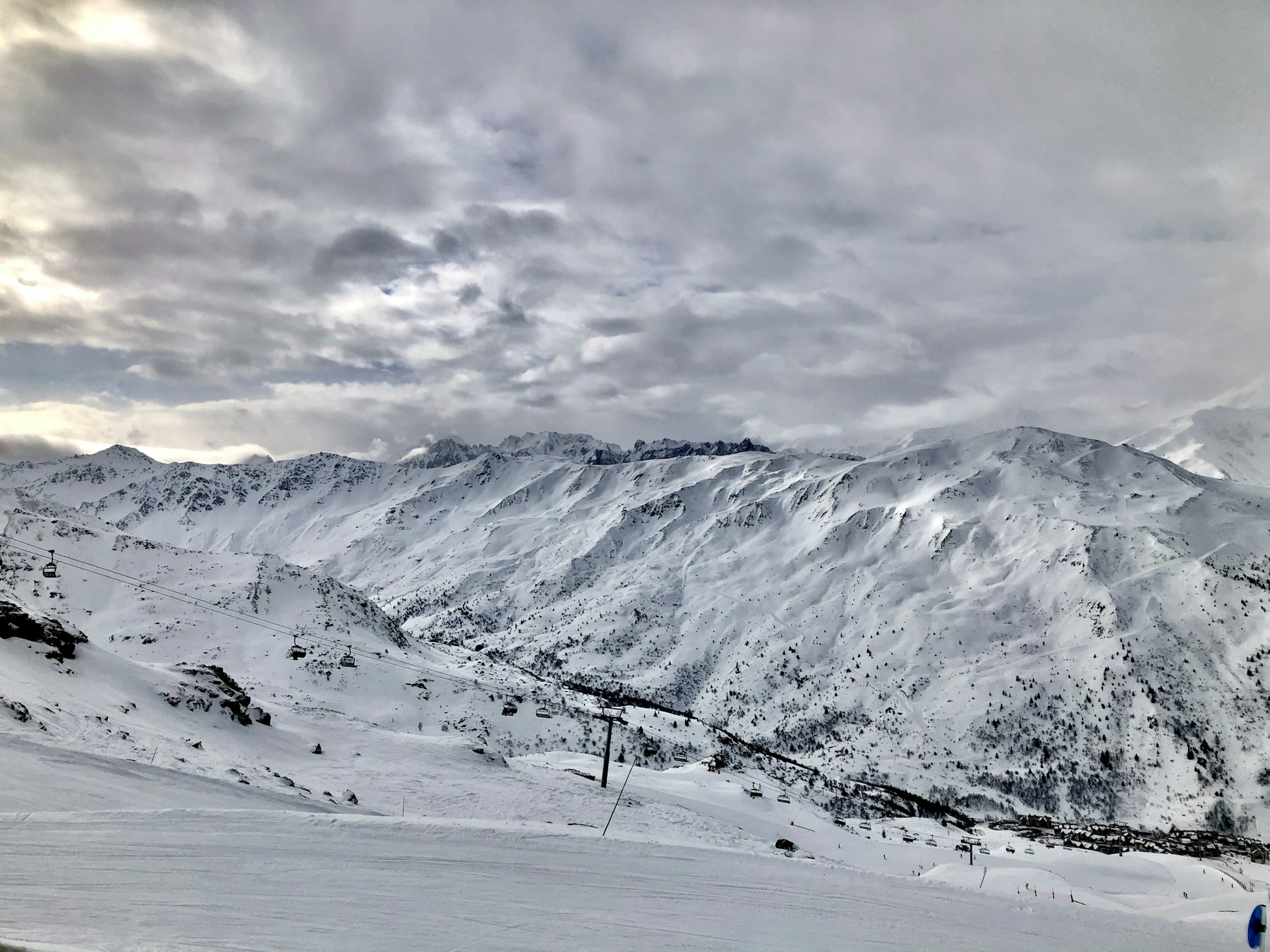 Skier on the slopes