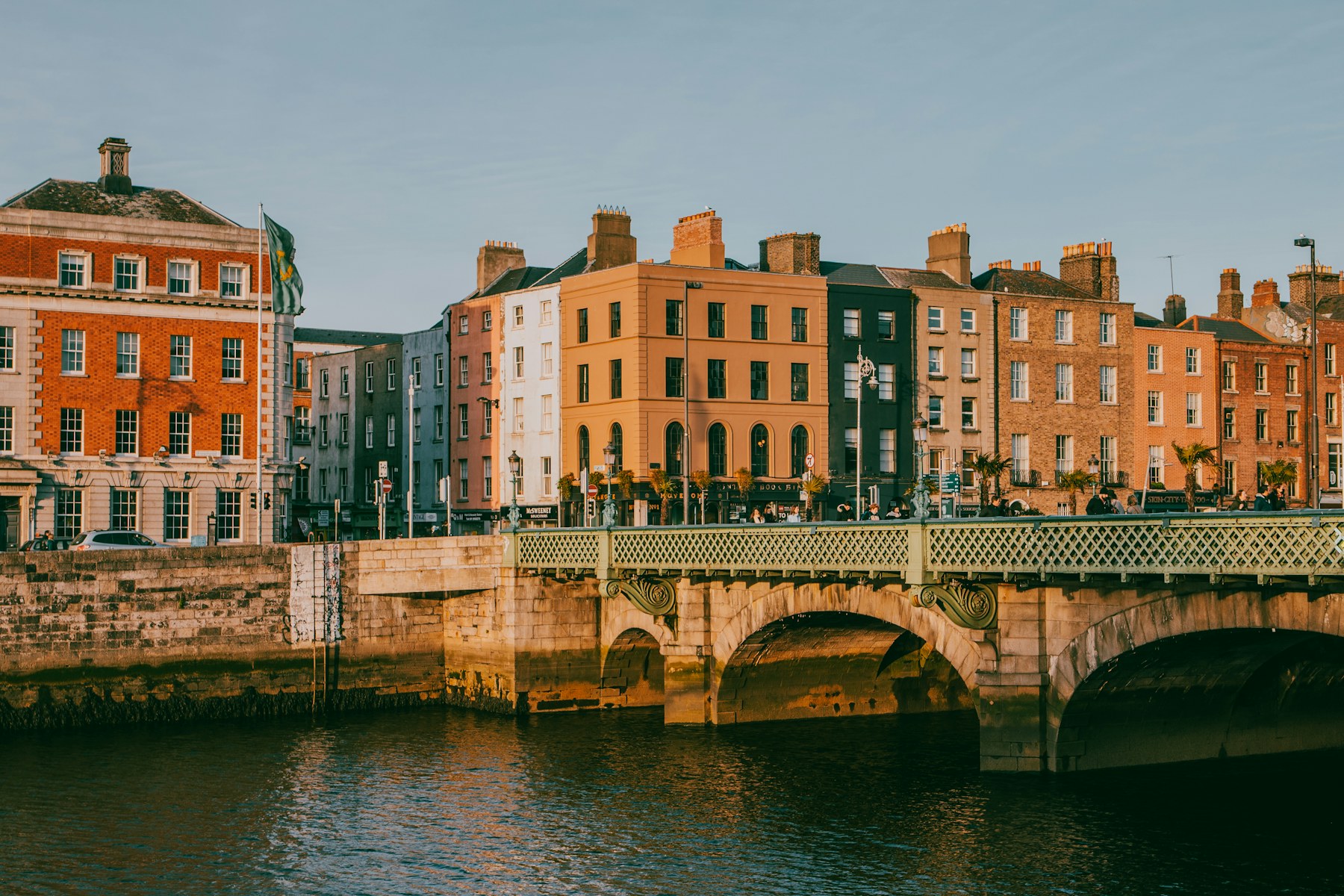 Dublin's Georgian streets and historic landmarks on an Irish cultural school trip