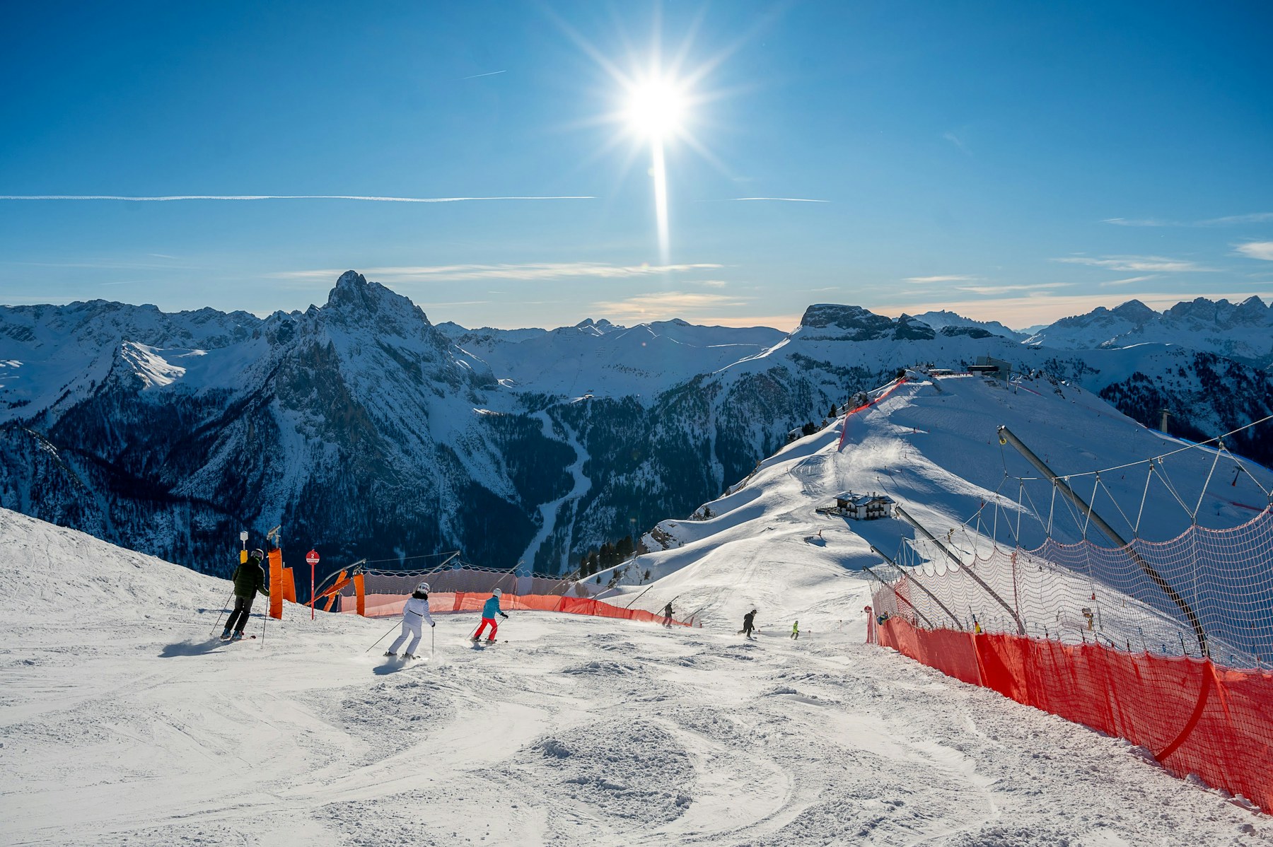 Alpine mountain scenery